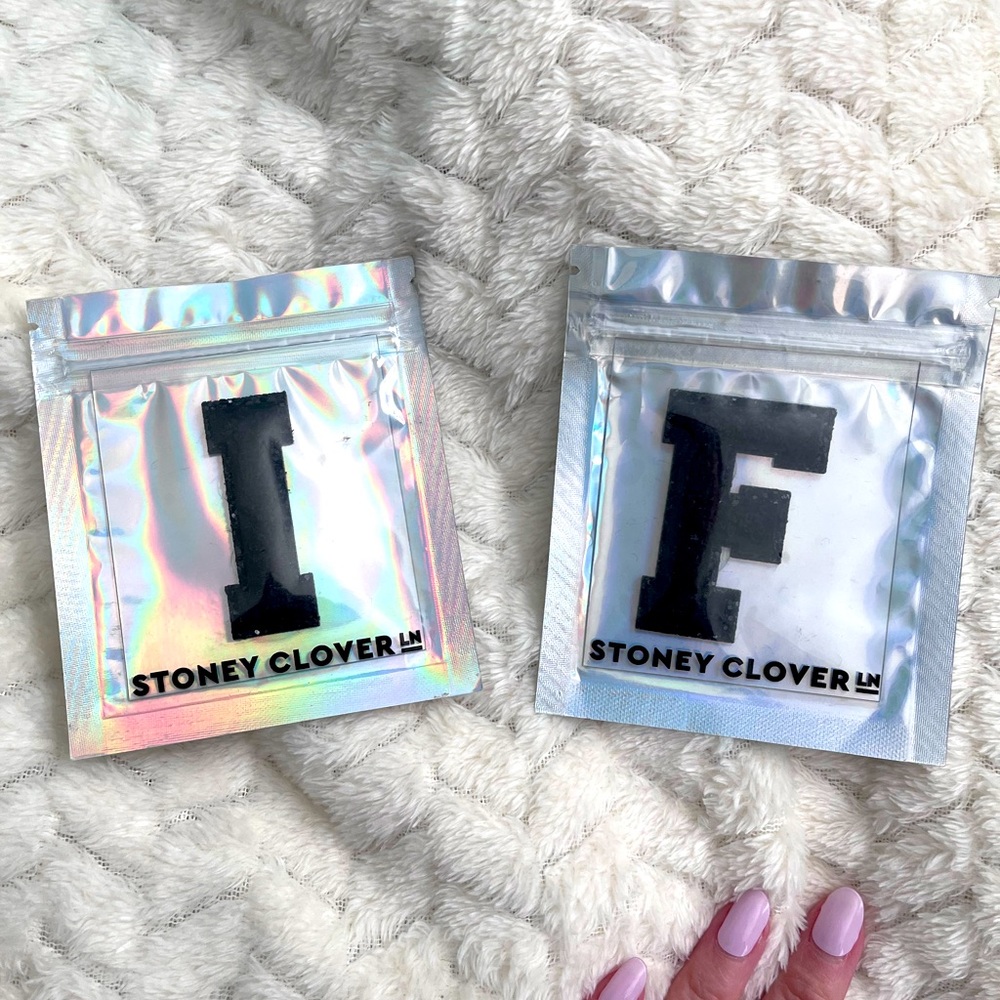 Stoney Clover Lane Black Lux Letters